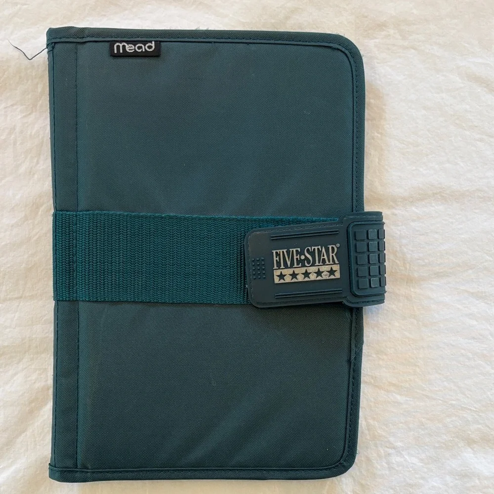 Mead Teal Tablet Cover 9.5/6 Notebook Binder